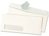 A Picture of product UNV-36002 Universal® Peel Seal Strip Business Envelope #10, Square Flap, Self-Adhesive Closure, 4.13 x 9.5, White, 100/Box