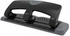 A Picture of product SWI-74133 Swingline® SmartTouch™ Three-Hole Punch,  9/32" Holes, Black/Gray