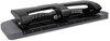 A Picture of product SWI-74133 Swingline® SmartTouch™ Three-Hole Punch,  9/32" Holes, Black/Gray