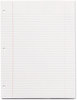 A Picture of product UNV-20911 Universal® Filler Paper 3-Hole, 8.5 x 11, Medium/College Rule, 100/Pack