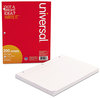 A Picture of product UNV-20911 Universal® Filler Paper 3-Hole, 8.5 x 11, Medium/College Rule, 100/Pack