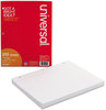 A Picture of product UNV-20911 Universal® Filler Paper 3-Hole, 8.5 x 11, Medium/College Rule, 100/Pack