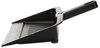 A Picture of product RCP-2005CHA Rubbermaid® Commercial Heavy-Duty Dust Pan,  8 1/4" w, Polypropylene, Charcoal