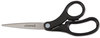 A Picture of product UNV-92010 Universal® Stainless Steel Office Scissors 8.5" Long, 3.75" Cut Length, Black Offset Handle