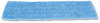 A Picture of product RCP-Q409BLU Rubbermaid® Commercial Economy Wet Mopping Pad,  Microfiber Flat Mop, 18", Blue