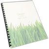 A Picture of product SWI-25817 Swingline™ GBC® 100% Recycled Poly Binding Cover,  11 x 8-1/2, Frost, 25/Pack