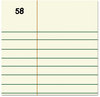 A Picture of product RED-43571 National® Chemistry Notebook,  Narrow Rule, 9 1/4 x 7 1/2, Green, 60 Sheets