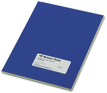National® Chemistry Notebook,  Narrow Rule, 9 1/4 x 7 1/2, Green, 60 Sheets