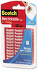 A Picture of product MMM-R100 Scotch® Restickable Mounting Tabs,  1" x 1", 18/Pack