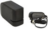 A Picture of product UNV-43120 Universal® Electric Stapler with Staple Channel Release Button Half-Strip 20-Sheet Capacity, Black