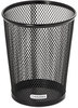 A Picture of product ROL-62557 Rolodex™ Mesh Jumbo Pencil Cup,  4 3/8 dia. x 5 2/5, Black