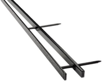 Swingline™ GBC® VeloBind® Reclosable Spines,  200 Sheet Capacity, Black, 25/Pack