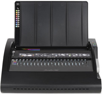 Swingline™ GBC® CombBind® C210E Electric Binding Machine,  Binds 330, Punches 20, Black