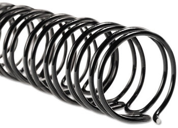 Swingline™ GBC® WireBind™ Spines,  1/4" Diameter, 40 Sheet Capacity, Black, 100/Box