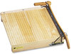 A Picture of product SWI-1132 Swingline® ClassicCut® Ingento™ Solid Maple 15-Sheet Paper Trimmer,  15 Sheets, Maple Base, 12" x 12"