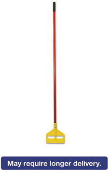 Rubbermaid® Commercial Invader® Side-Gate Wet-Mop Handle, 60", Red/Yellow