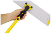 A Picture of product RCP-Q590YEL Rubbermaid® Commercial HYGEN™ HYGEN™ Quick Connect Single-Sided Frame,  48 1/10w x 3 1/2d, Yellow