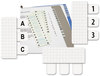 A Picture of product RTG-31005 Redi-Tag® Legal Index Tabs,  1 inch, White, 104/Pack