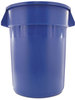 A Picture of product RCP-263273BE Rubbermaid® Commercial Round Brute® Recycling Container. 32 gal. Blue.
