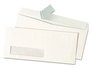 A Picture of product UNV-36005 Universal® Peel Seal Strip Business Envelope Address Window, #10, Square Flap, Self-Adhesive Closure, 4.13 x 9.5, White, 500/Box