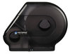 A Picture of product SJM-R6500TBK San Jamar® Quantum® 12"-13" Jumbo Bath Tissue Dispenser,  Classic, 22 x 5 7/8 x 16 1/2, Black Pearl