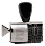A Picture of product USS-T2754 Identity Group® Rubber 11-Message Dial-A-Phrase Date Stamp,  Dater, Conventional, 2 x 3/8