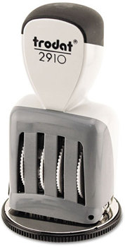 Trodat® Time and Date Received Round Stamp,  Time and Date Received, Conventional, Two-Inch Diameter