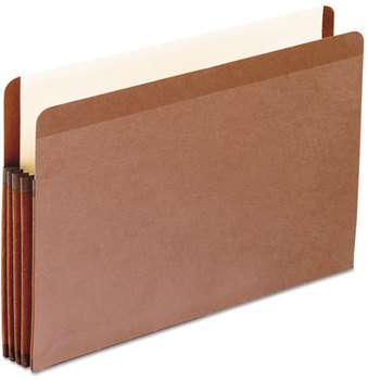 Pendaflex® Premium Reinforced Expanding File Pockets,  Straight Cut, Legal, Red, 10/Box