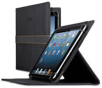 Solo Urban Universal Tablet Case, Fits 8.5" up to 11" Tablets, Black