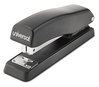 A Picture of product UNV-43119 Universal® Half-Strip Stapler 20-Sheet Capacity, Black