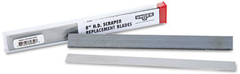 Unger® Heavy-Duty Scraper Replacement Blades, Carbon Steel, 10/Pack