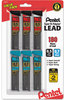 A Picture of product PEN-C27BPHB3K6 Pentel® Super Hi-Polymer® Lead Refills,  0.7mm, HB, Black, 30/Tube, 3 Tubes/Pack