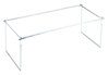 A Picture of product UNV-17000 Universal® Screw-Together Hanging Folder Frame Letter Size, 23" to 26.77" Long, Silver