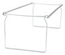 A Picture of product UNV-17000 Universal® Screw-Together Hanging Folder Frame Letter Size, 23" to 26.77" Long, Silver
