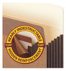 A Picture of product SMD-74395 Smead™ Redrope TUFF® Pocket Drop-Front File Pockets with Fully Lined Gussets 7" Expansion, Legal Size, 5/Box
