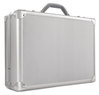 A Picture of product USL-AC10010 Solo Pro 17.3" Attaché,  17.3", 18" x 5" x 13", Titanium