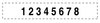 A Picture of product USS-T55510 U. S. Stamp & Sign® Self-Inking Professional Numberer,  Self-Inking, Type Size 2, 10 Digits, Black