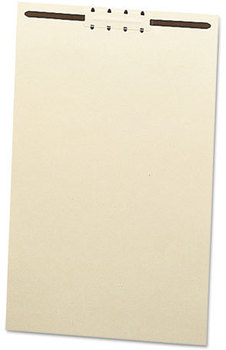 Smead™ File Backs with 2" Capacity Prong Fasteners 1 Fastener, Legal Size, Manila, 100/Box