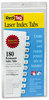 A Picture of product RTG-33001 Redi-Tag® Laser and Inkjet Printable Index Tabs,  7/16 Inch, White, 180/Pack