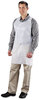 A Picture of product RPP-DA2442 ACR Lightweight Poly Aprons. 24 X 42 in. White. 100 aprons/box, 10 boxes/case.