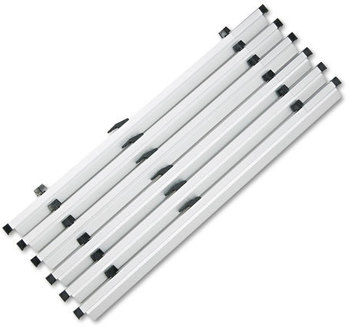 Safco® Sheet File Hanging Clamps 100 Sheets Per Clamp, 30" Length, 6/Carton