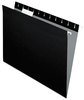 A Picture of product PFX-81605 Pendaflex® Essentials™ Colored Hanging Folders,  1/5 Tab, Letter, Black, 25/Box