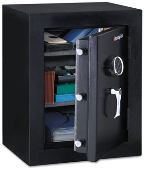 Sentry® Safe Executive Fire-Safe®,  3.4 ft3, 21 3/4w x 19d x 27 3/4h, Black