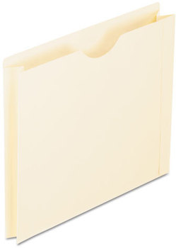 Pendaflex® Manila Reinforced File Jackets 2-Ply Straight Tab, Letter Size, 50/Box