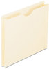 A Picture of product PFX-22200 Pendaflex® Manila Reinforced File Jackets 2-Ply Straight Tab, Letter Size, 50/Box