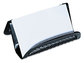 A Picture of product UNV-20005 Universal® Deluxe Mesh Business Card Holder Metal Holds 50 2.25 x 4 Cards, 3.78 3.38 2.13, Black