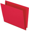 A Picture of product PFX-H10U13R Pendaflex® Colored Reinforced End Tab Fasteners Folders,  Two Fasteners, Letter, Red, 50/Box