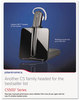 A Picture of product PLN-CS540 Plantronics® CS500 Series Wireless Headset,