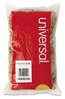 A Picture of product UNV-00154 Universal® Rubber Bands Size 54 (Assorted), Assorted Gauges, Beige, 1 lb Box