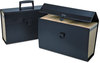 A Picture of product PFX-01156 Pendaflex® Letter/Legal Expanding Organizer 15" Expansion, 19 Sections, Buckle Closure, 1/5-Cut Tabs, Legal Size, Black